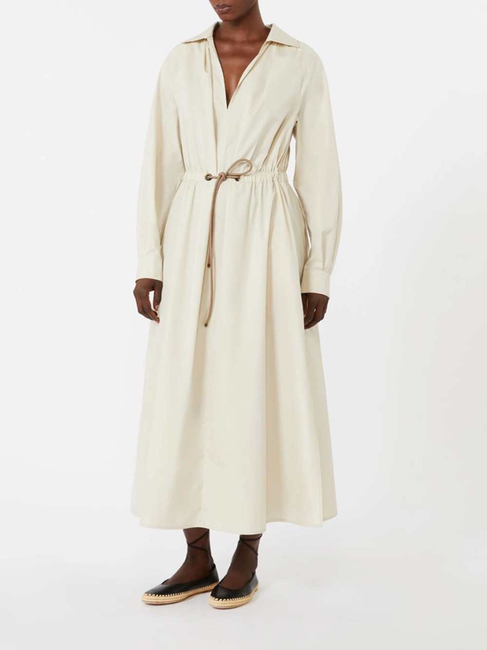 Max Mara Women Cotton Poplin Dress - Beige MAX MARA