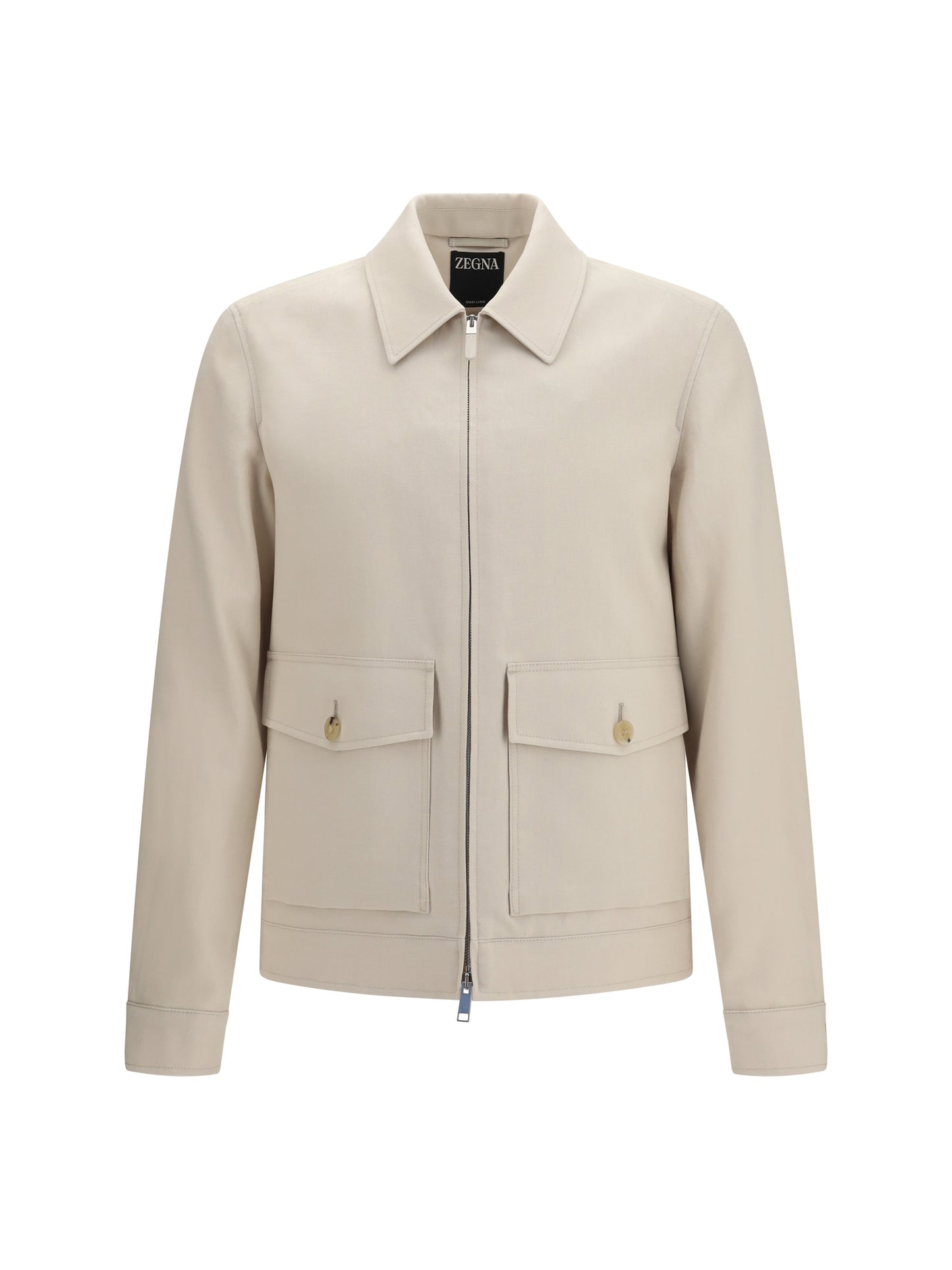 Zegna Men Oasi Linen Jacket ZEGNA