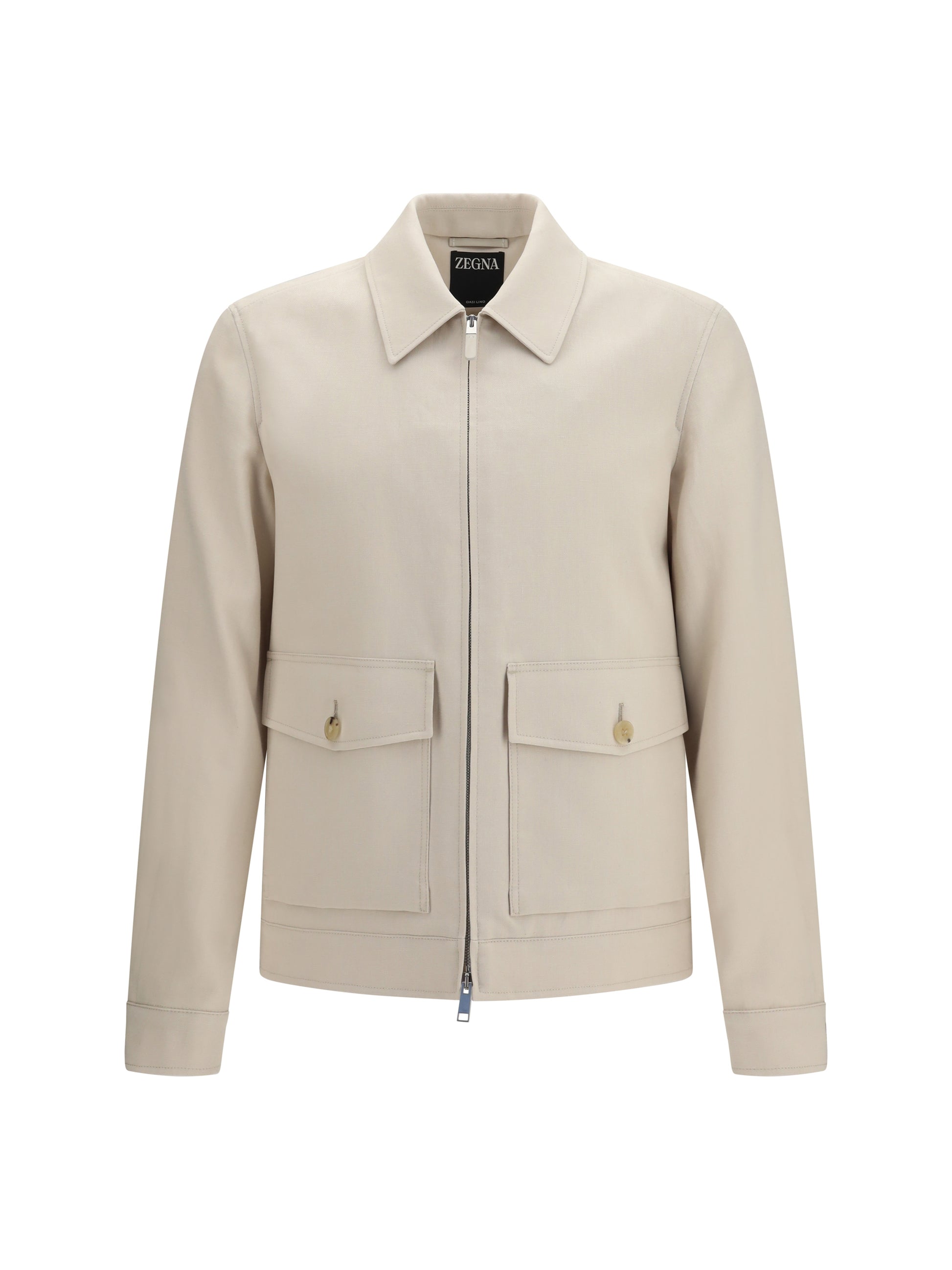 Zegna Men Oasi Linen Jacket ZEGNA