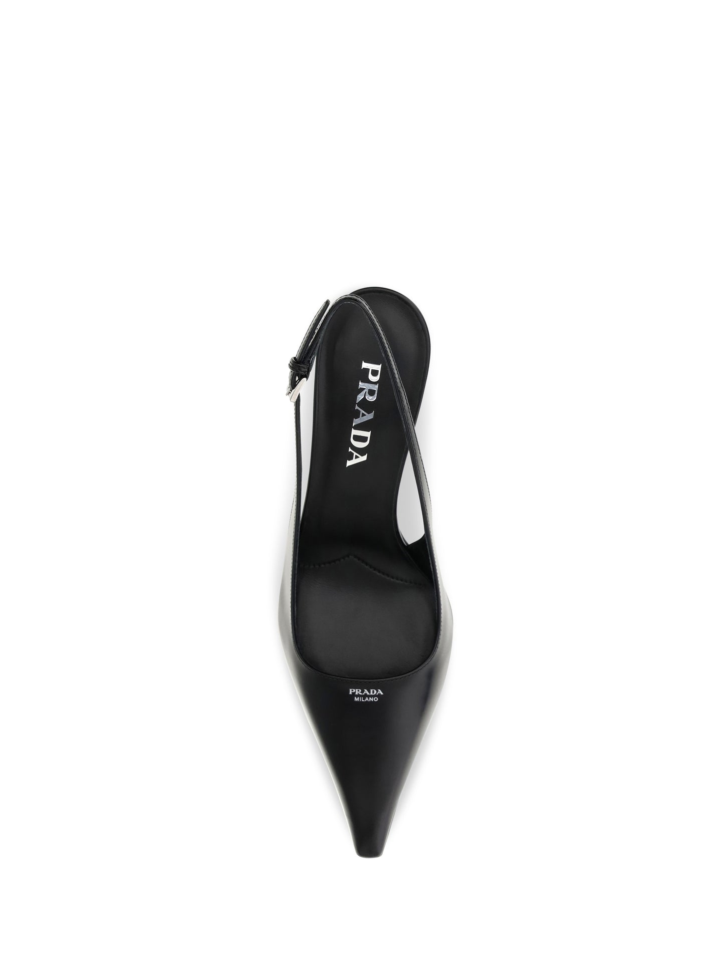 Prada Women Leather Slingback Pumps PRADA