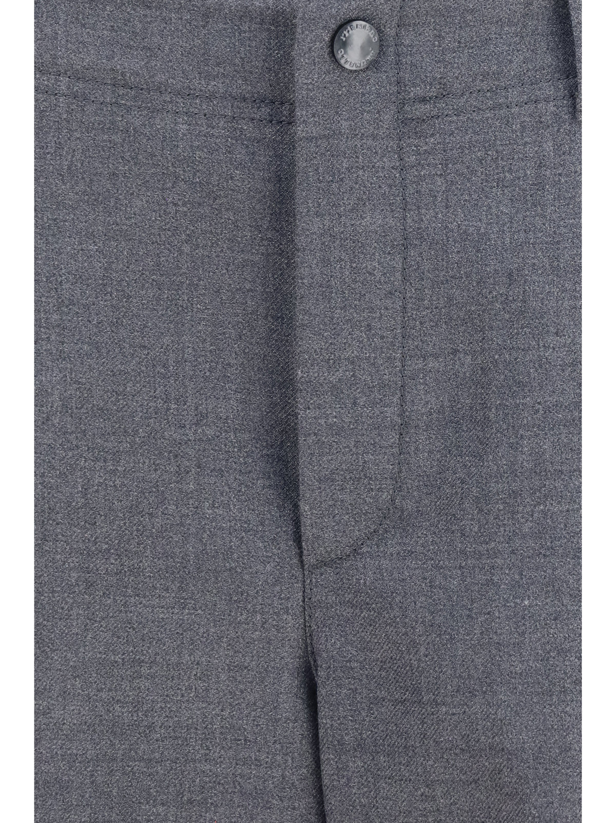 Brunello Cucinelli Women Barrel Cargo Pants In Virgin Wool Twill With Monile BRUNELLO CUCINELLI