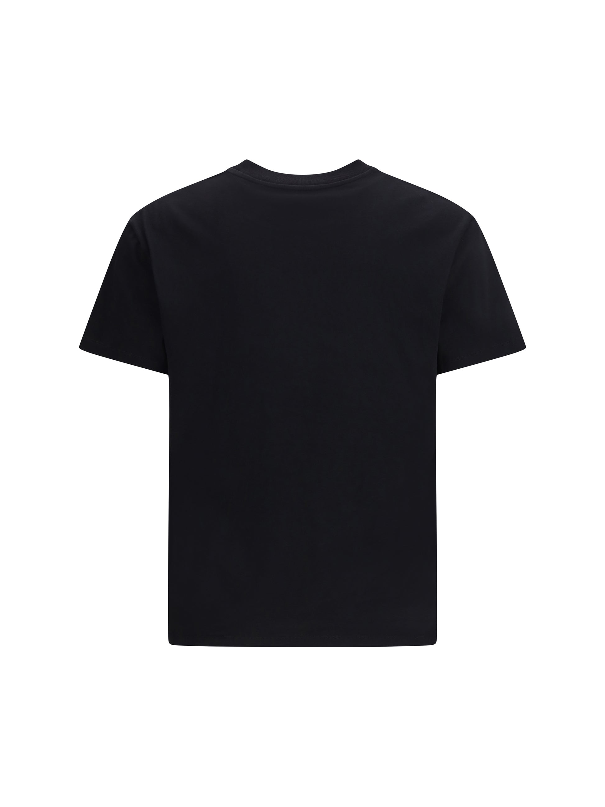 Valentino Men Cotton T-Shirt With Vgold VALENTINO