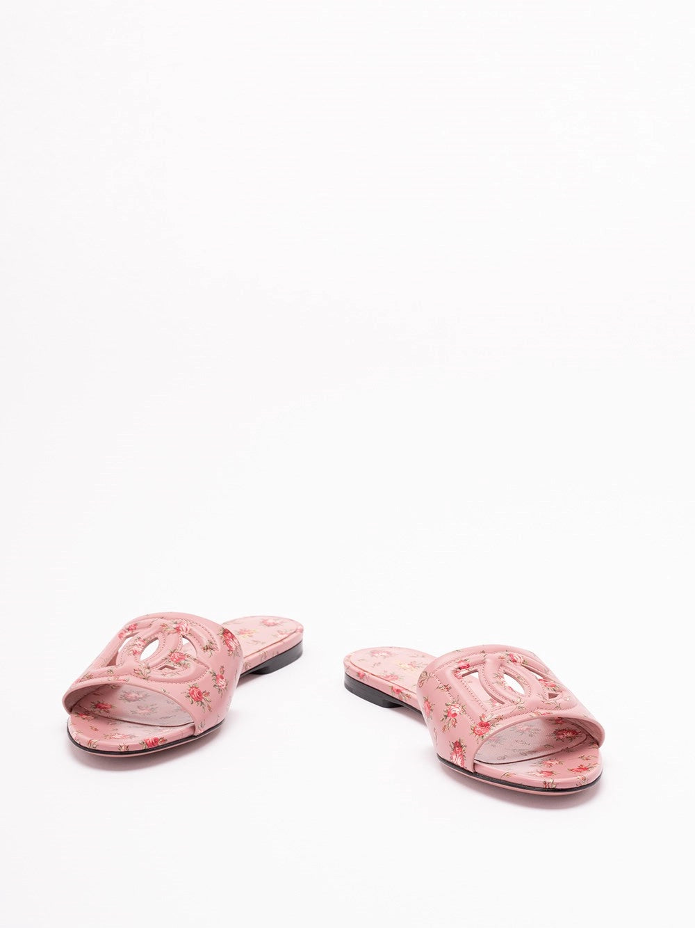 Dolce & Gabbana Women Sliders With Florar Print DOLCE & GABBANA