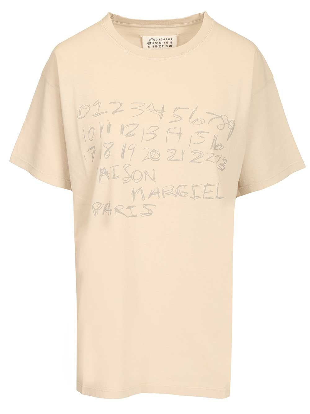 Maison Margiela Women Numeric T-Shirt MAISON MARGIELA