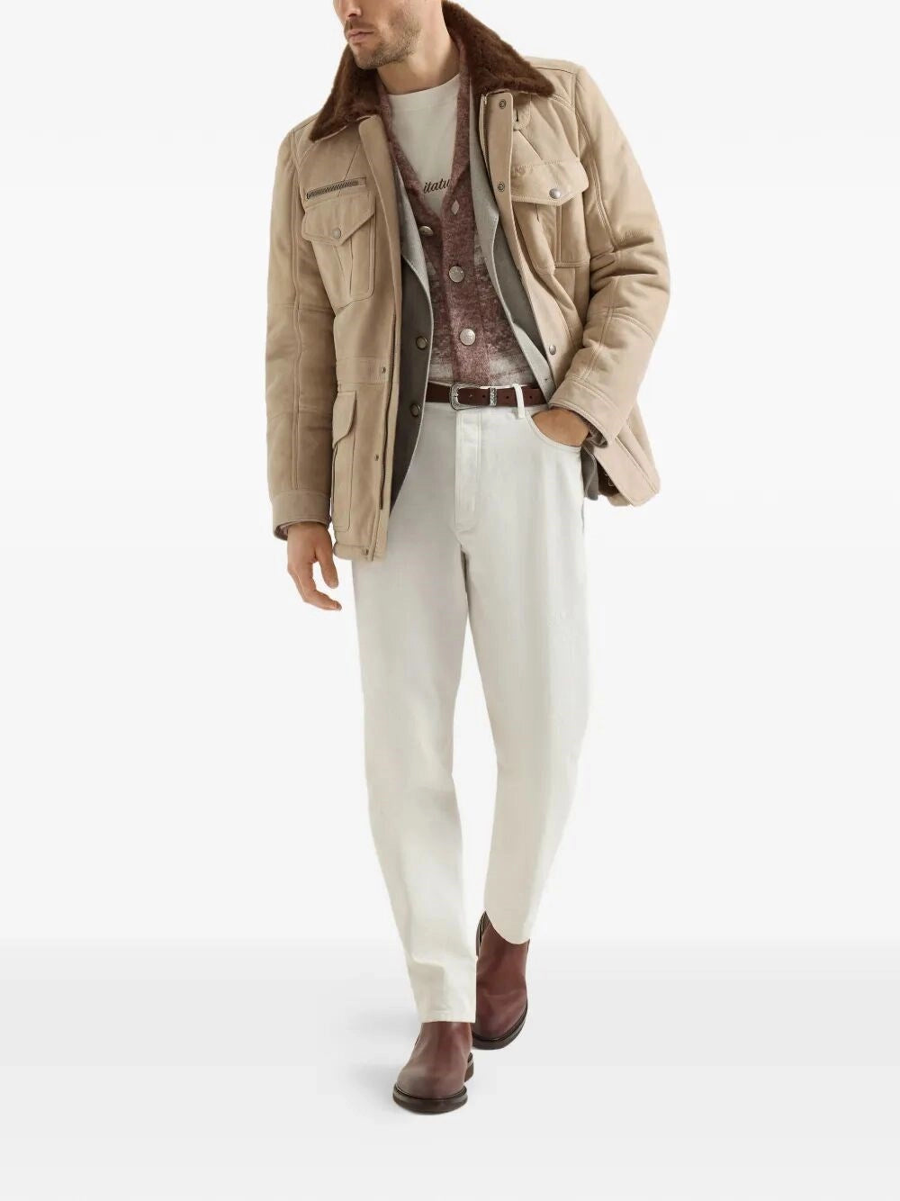 Brunello Cucinelli Men Cardigan BRUNELLO CUCINELLI
