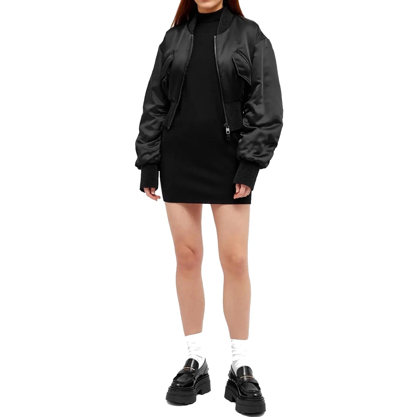 Dolce & Gabbana Cropped Bomber Jacket Women DOLCE & GABBANA
