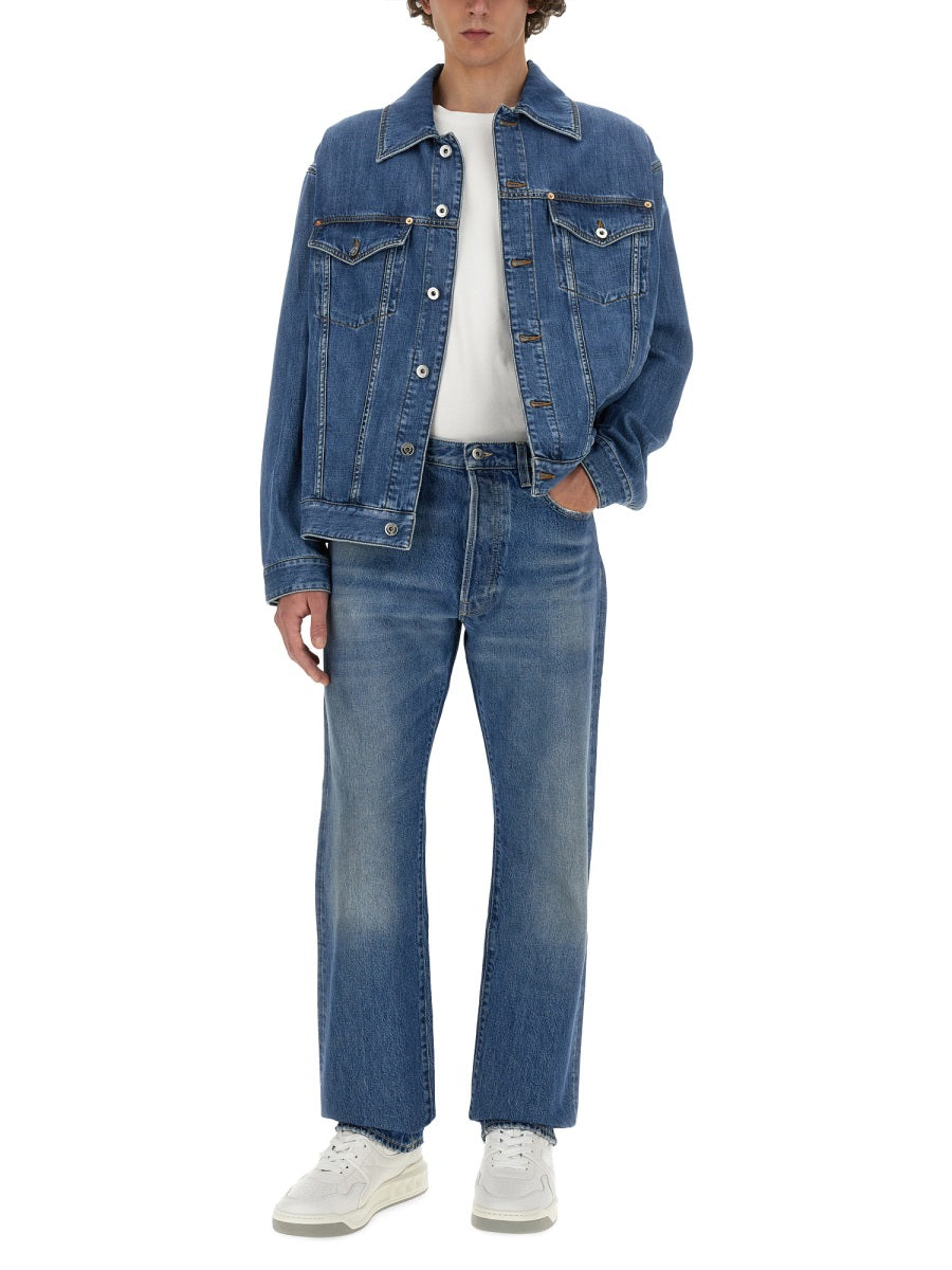 Valentino Men Jeans With Logo Detail VALENTINO