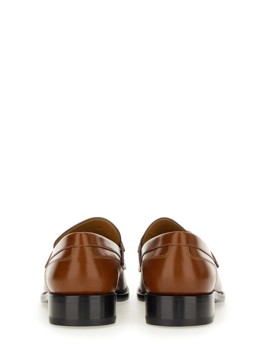 Rene Caovilla Women Leather Loafer RENE CAOVILLA