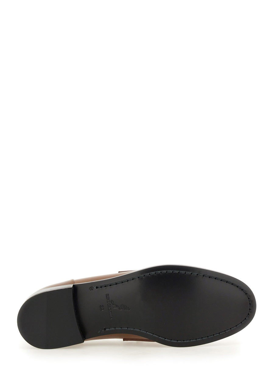 Rene Caovilla Women Leather Loafer RENE CAOVILLA