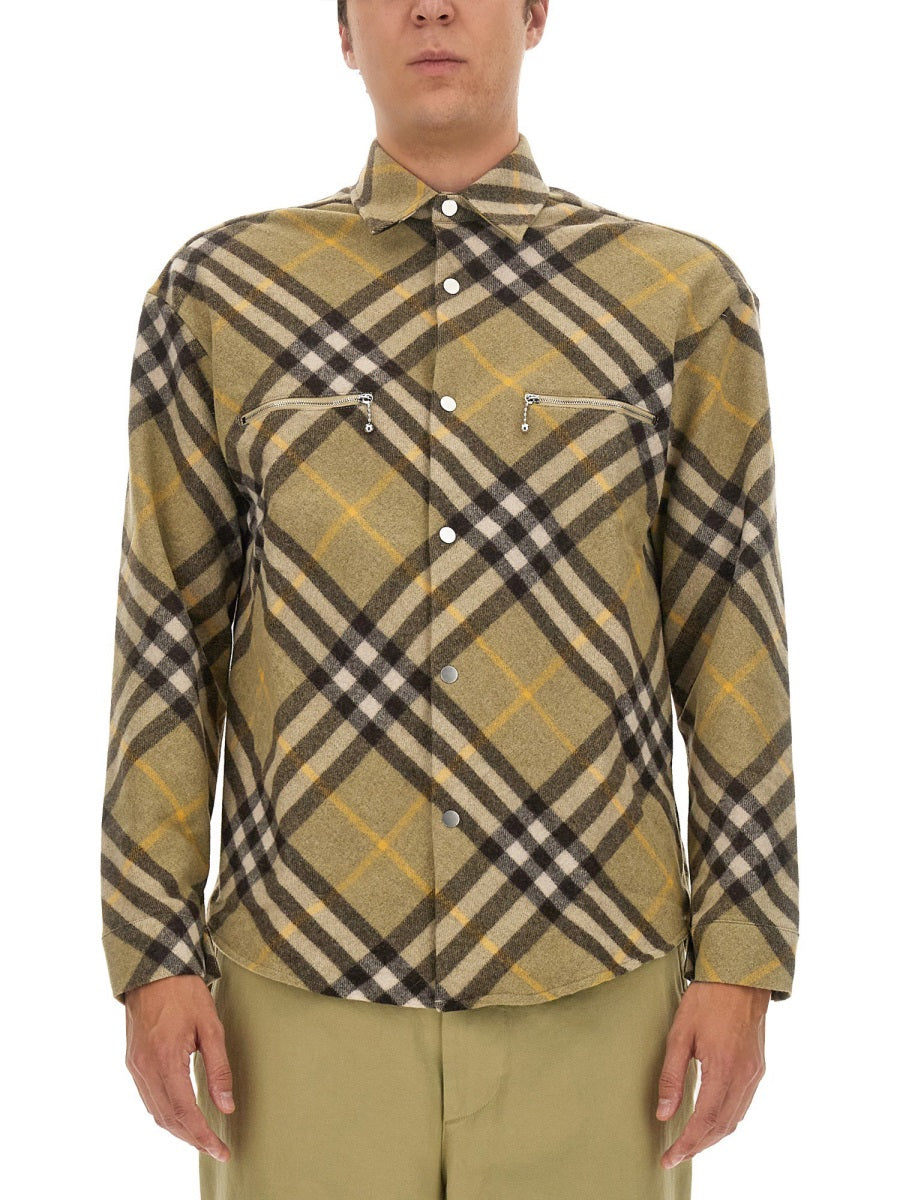 Burberry Men Wool Shirt BURBERRY