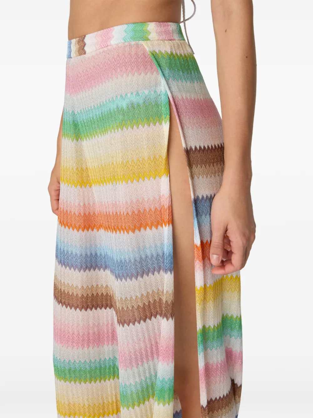 Missoni Women Beach Pants With Zigzag Slit MISSONI