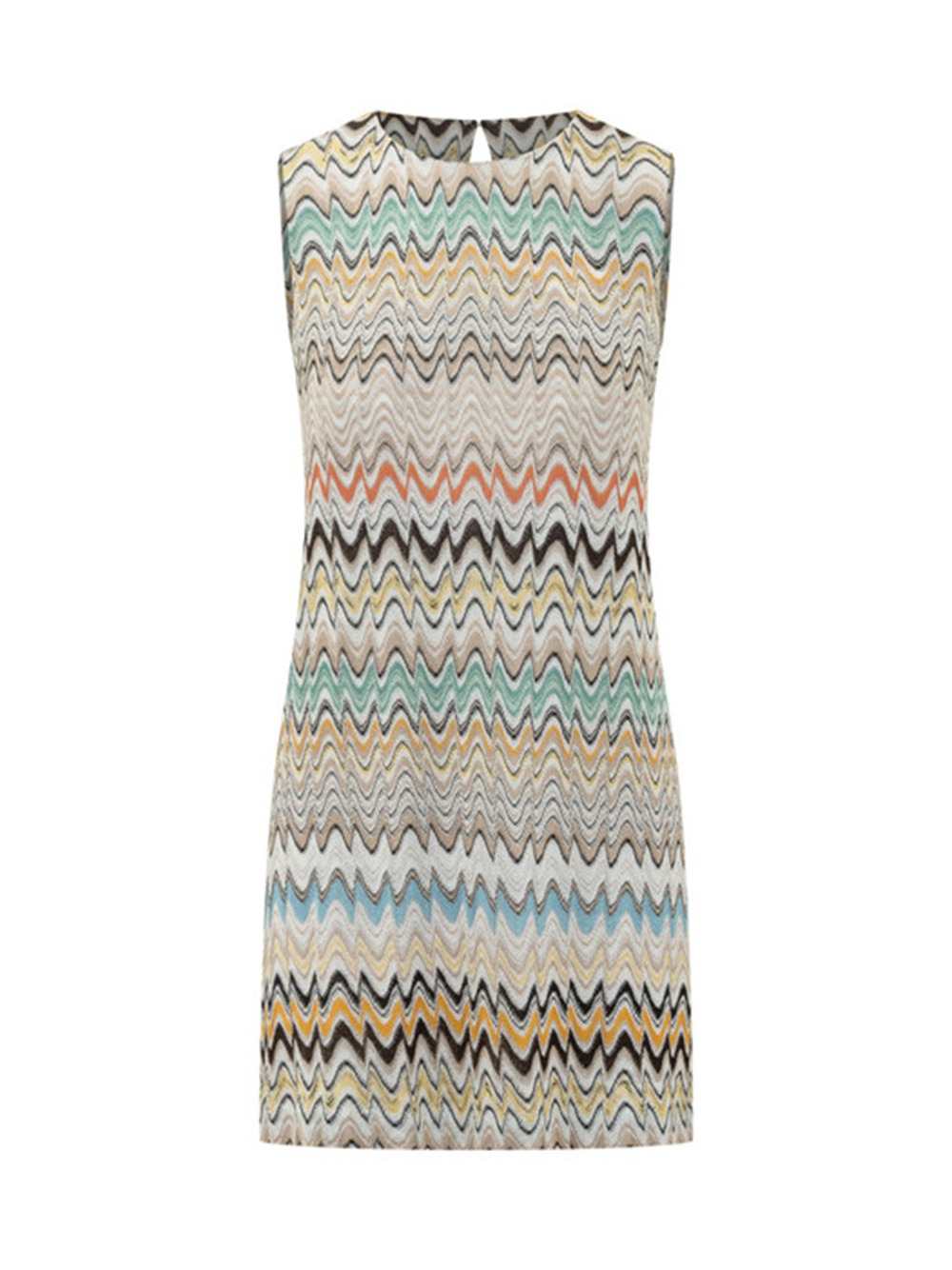 Missoni Women Missoni Zigzag Knit Sleeveless Dress MISSONI