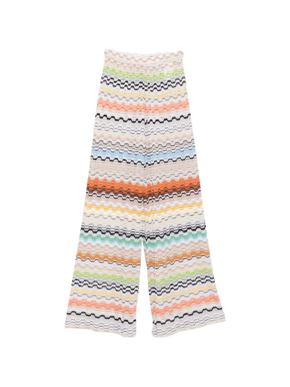 Missoni Women Zigzag Knit Palazzo Pants MISSONI