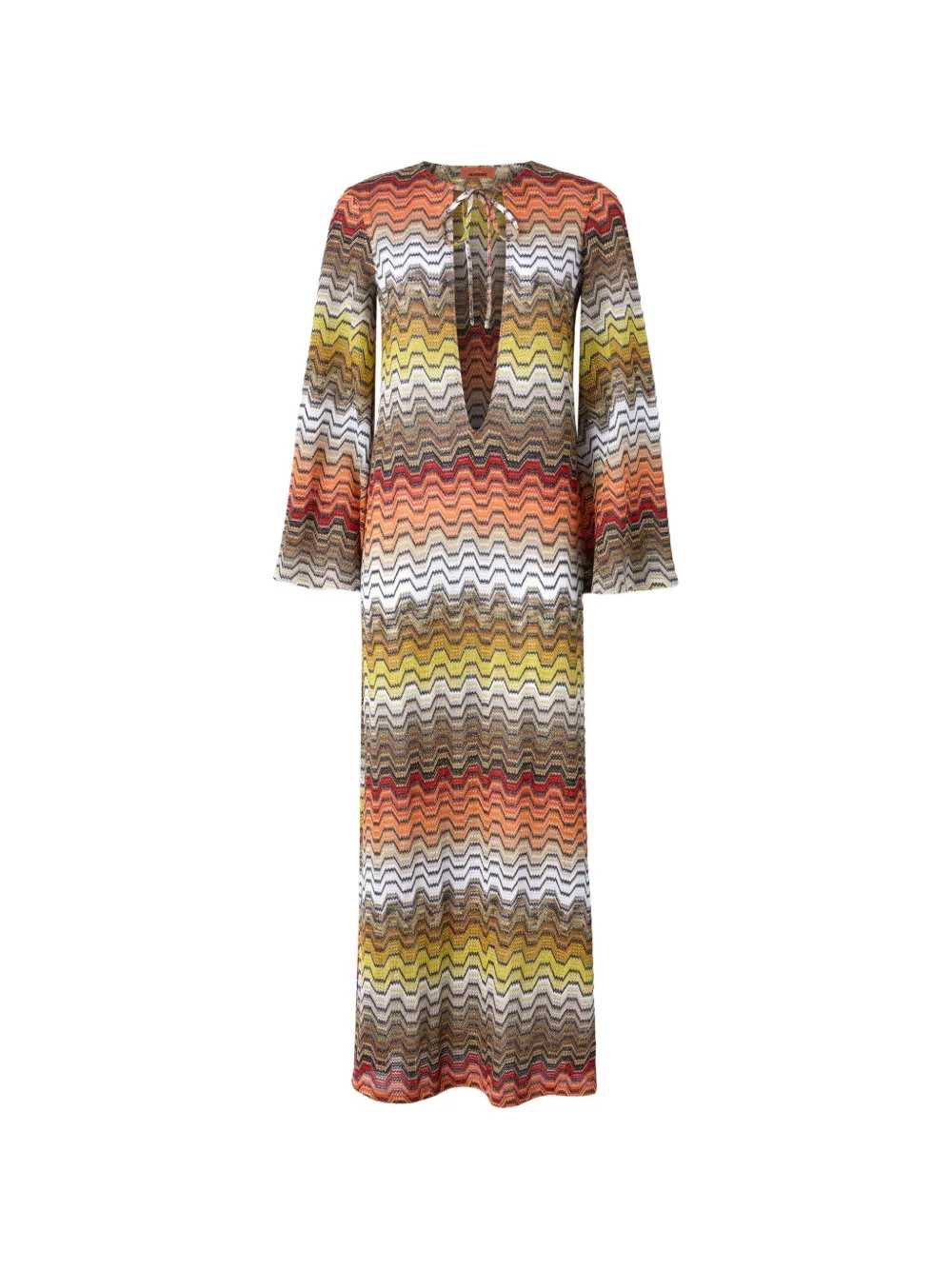 Missoni Women Long Dress With Chevron Pattern MISSONI