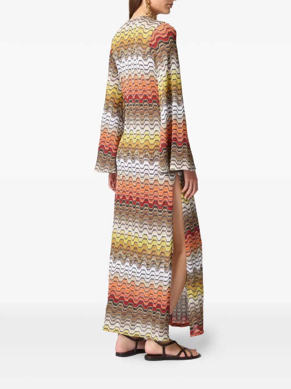 Missoni Women Long Dress With Chevron Pattern MISSONI
