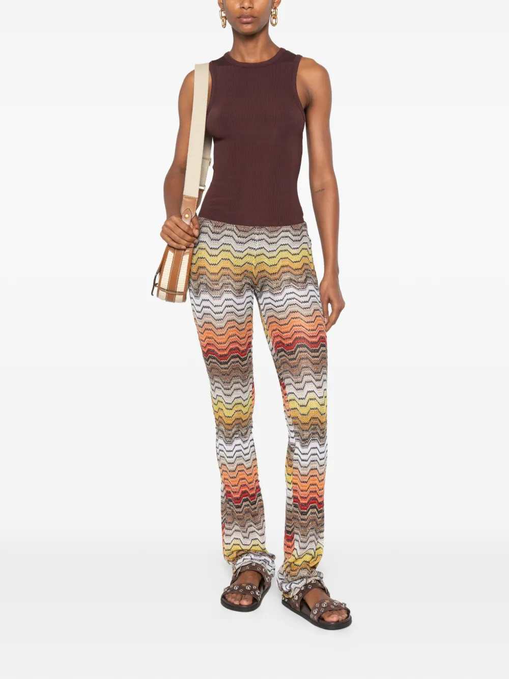 Missoni Women Zigzag Knit Trousers MISSONI