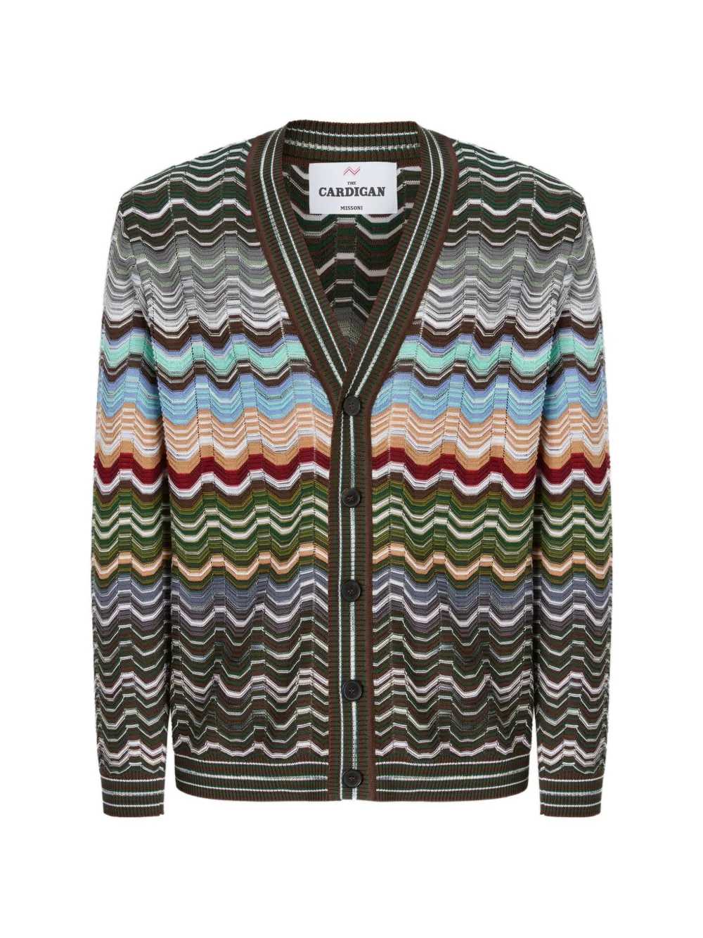 Missoni Men Zigzag Cardigan MISSONI
