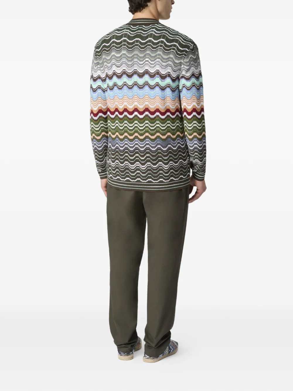 Missoni Men Zigzag Cardigan MISSONI