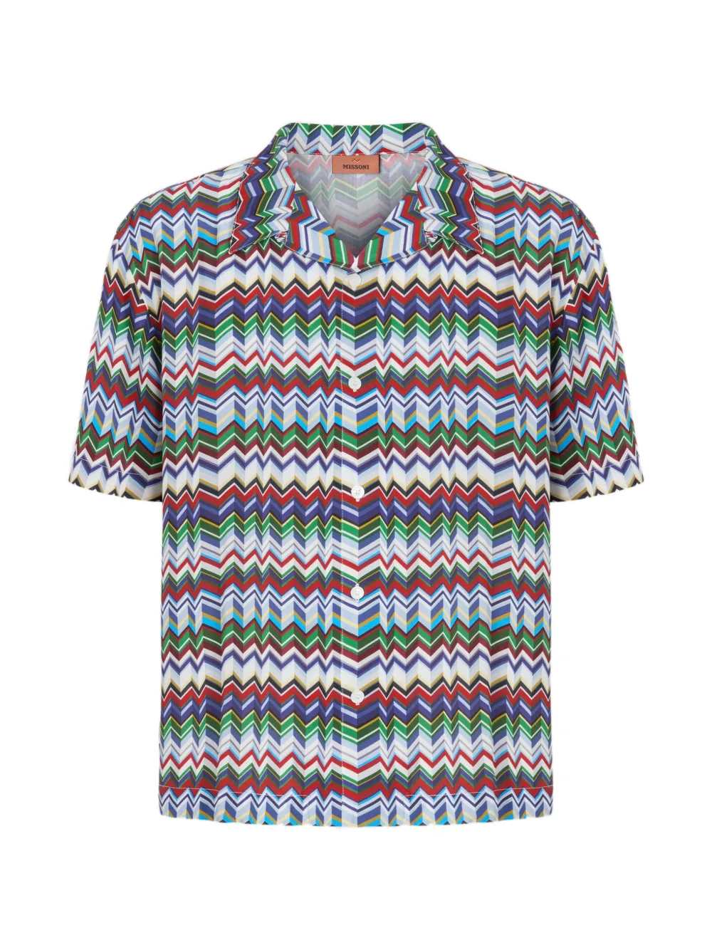 Missoni Men Zigzag Button-Up Shirt MISSONI