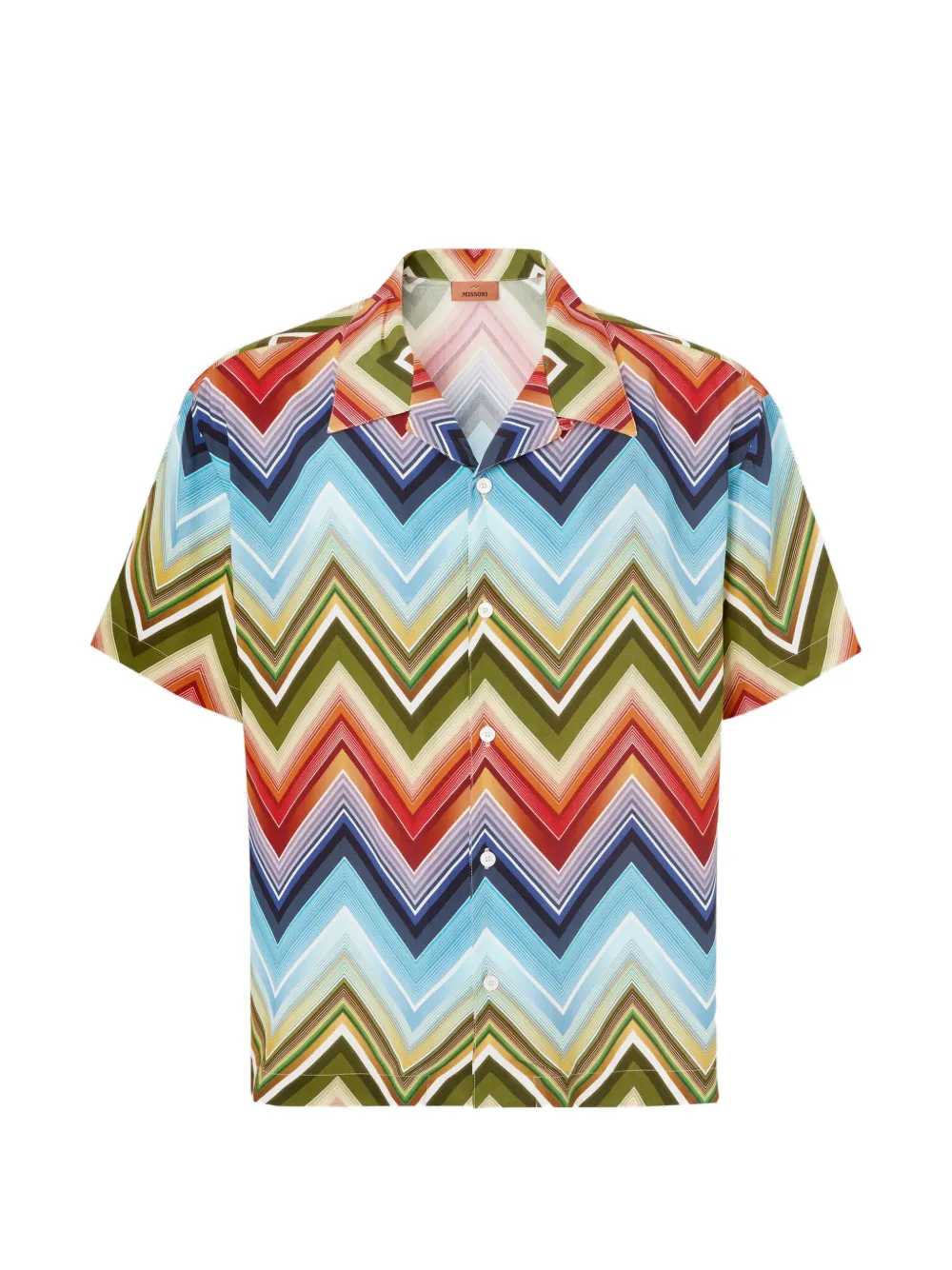 Missoni Men Zigzag Pattern Shirt MISSONI