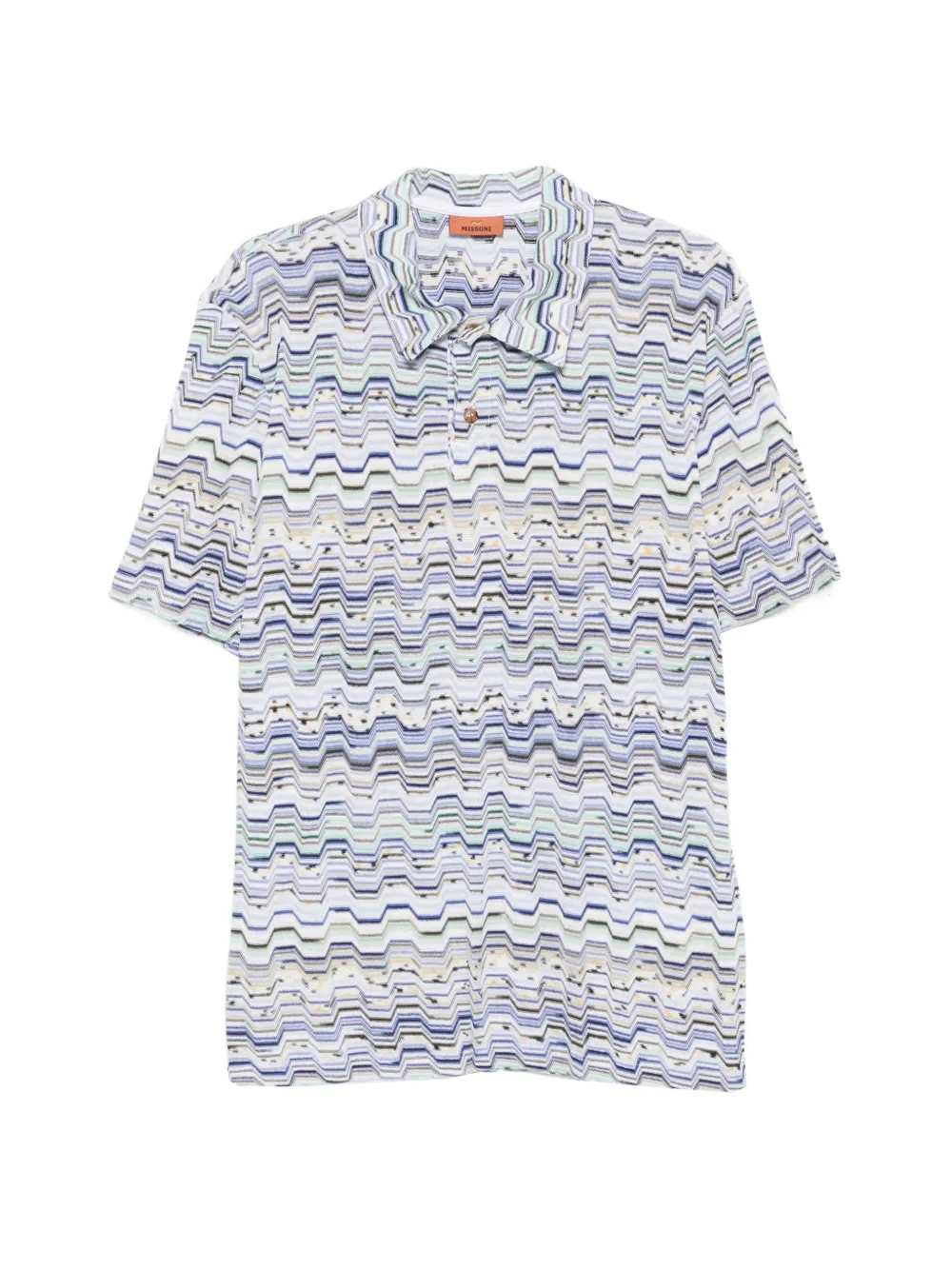 Missoni Men Zigzag Polo MISSONI