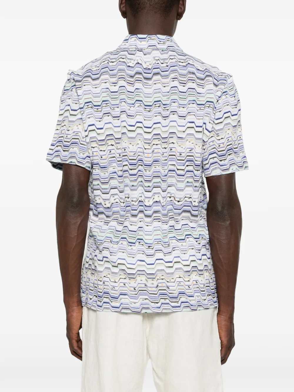 Missoni Men Zigzag Polo MISSONI