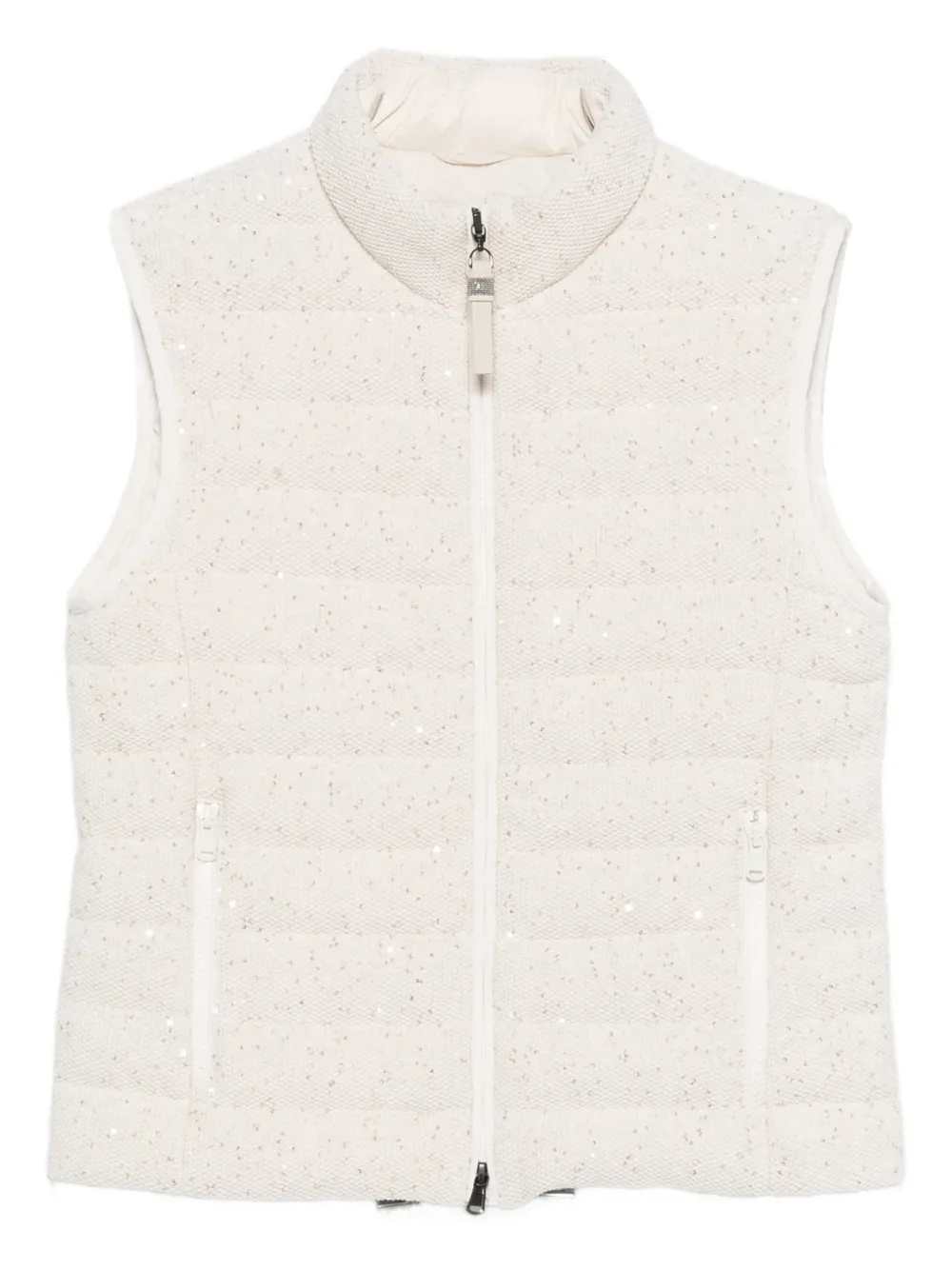 Brunello Cucinelli Women Sequined Vest BRUNELLO CUCINELLI