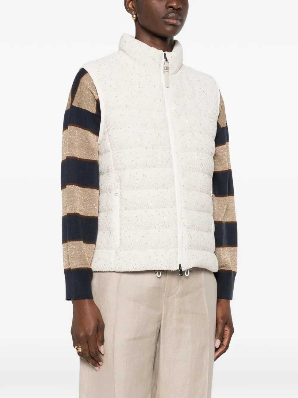Brunello Cucinelli Women Sequined Vest BRUNELLO CUCINELLI