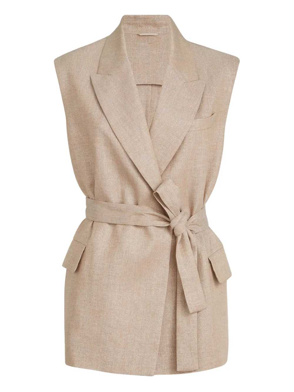 Brunello Cucinelli Women Belted Jacket BRUNELLO CUCINELLI