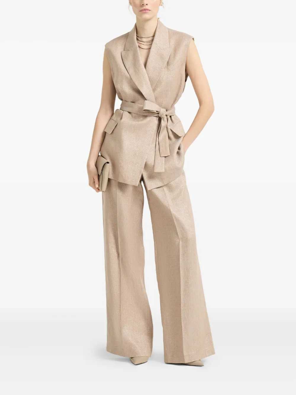 Brunello Cucinelli Women Belted Jacket BRUNELLO CUCINELLI