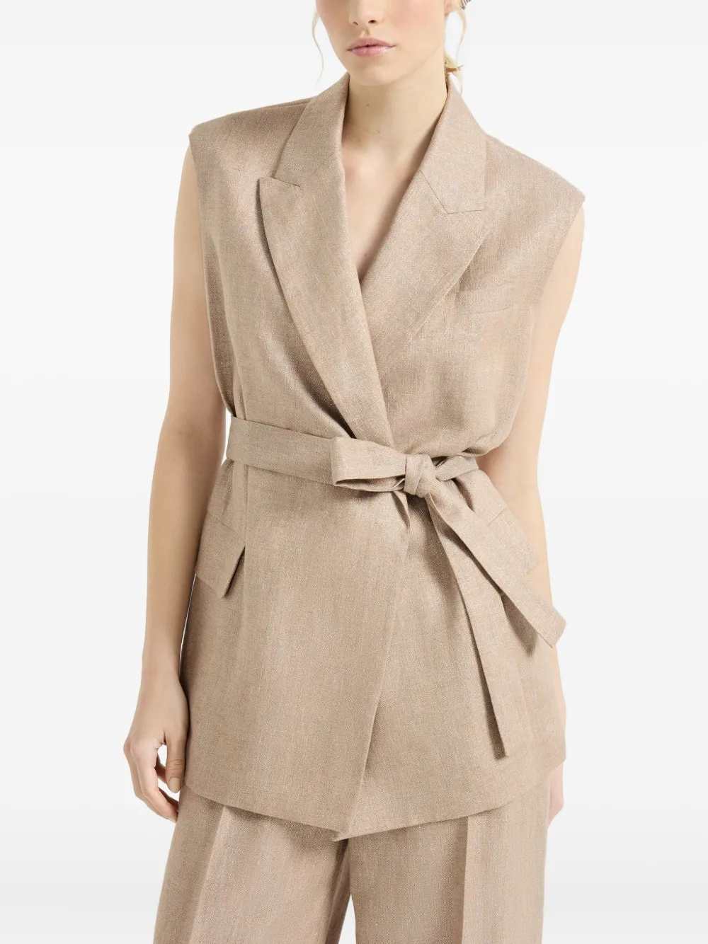 Brunello Cucinelli Women Belted Jacket BRUNELLO CUCINELLI