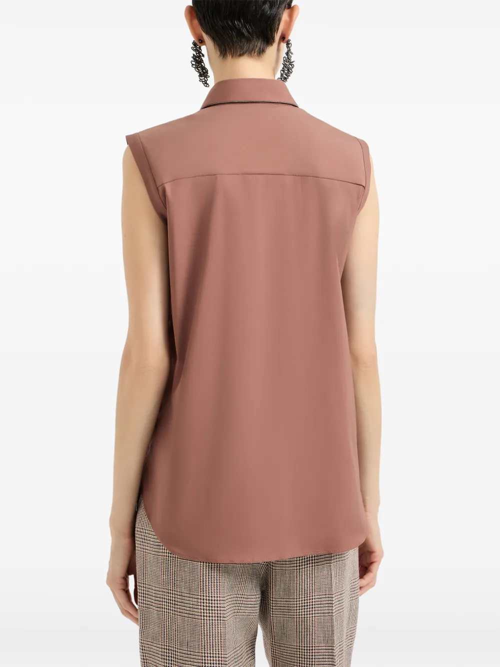 Brunello Cucinelli Women Sleeveless Shirt BRUNELLO CUCINELLI