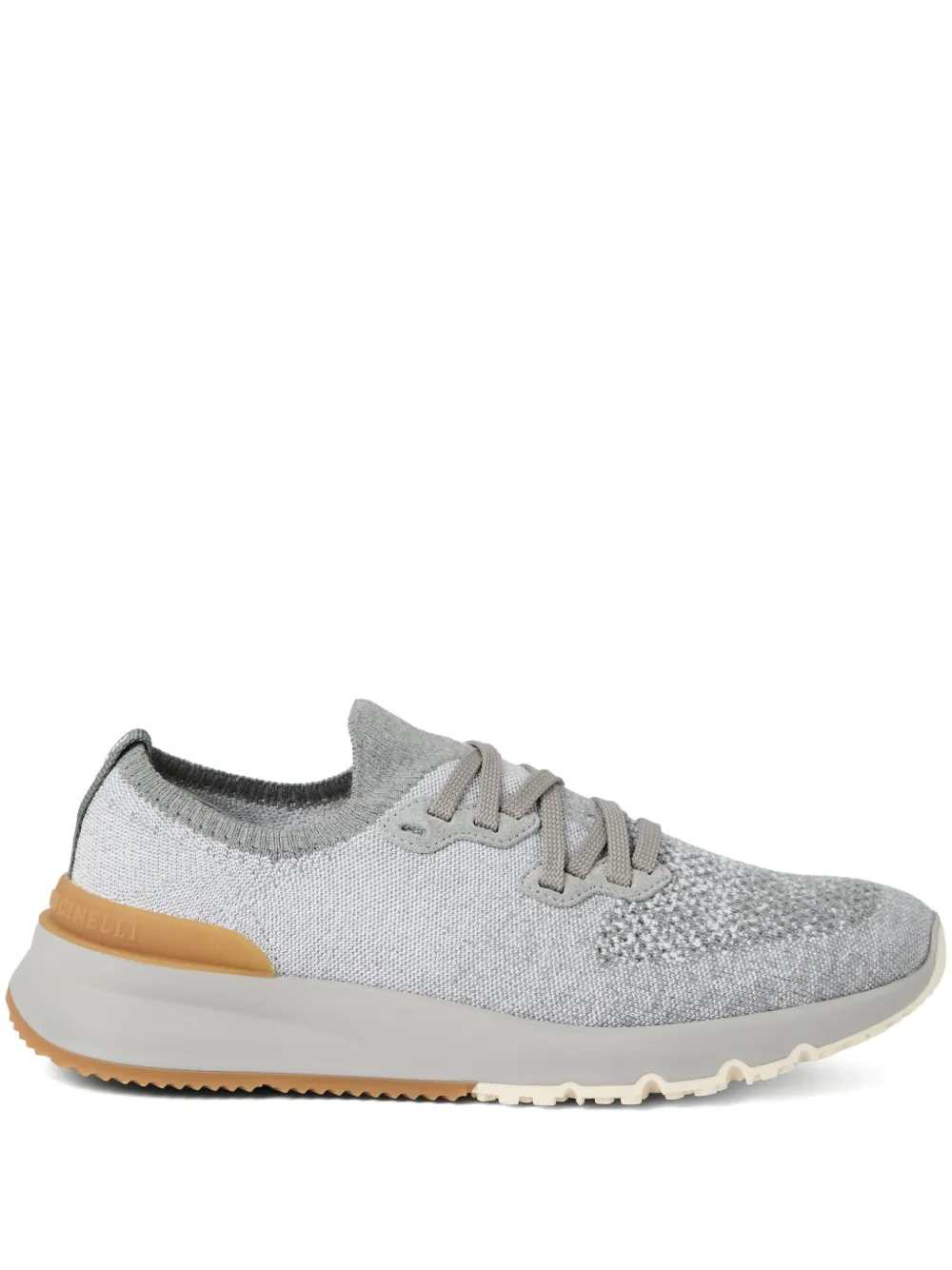 Brunello Cucinelli Men Knit Sneakers BRUNELLO CUCINELLI