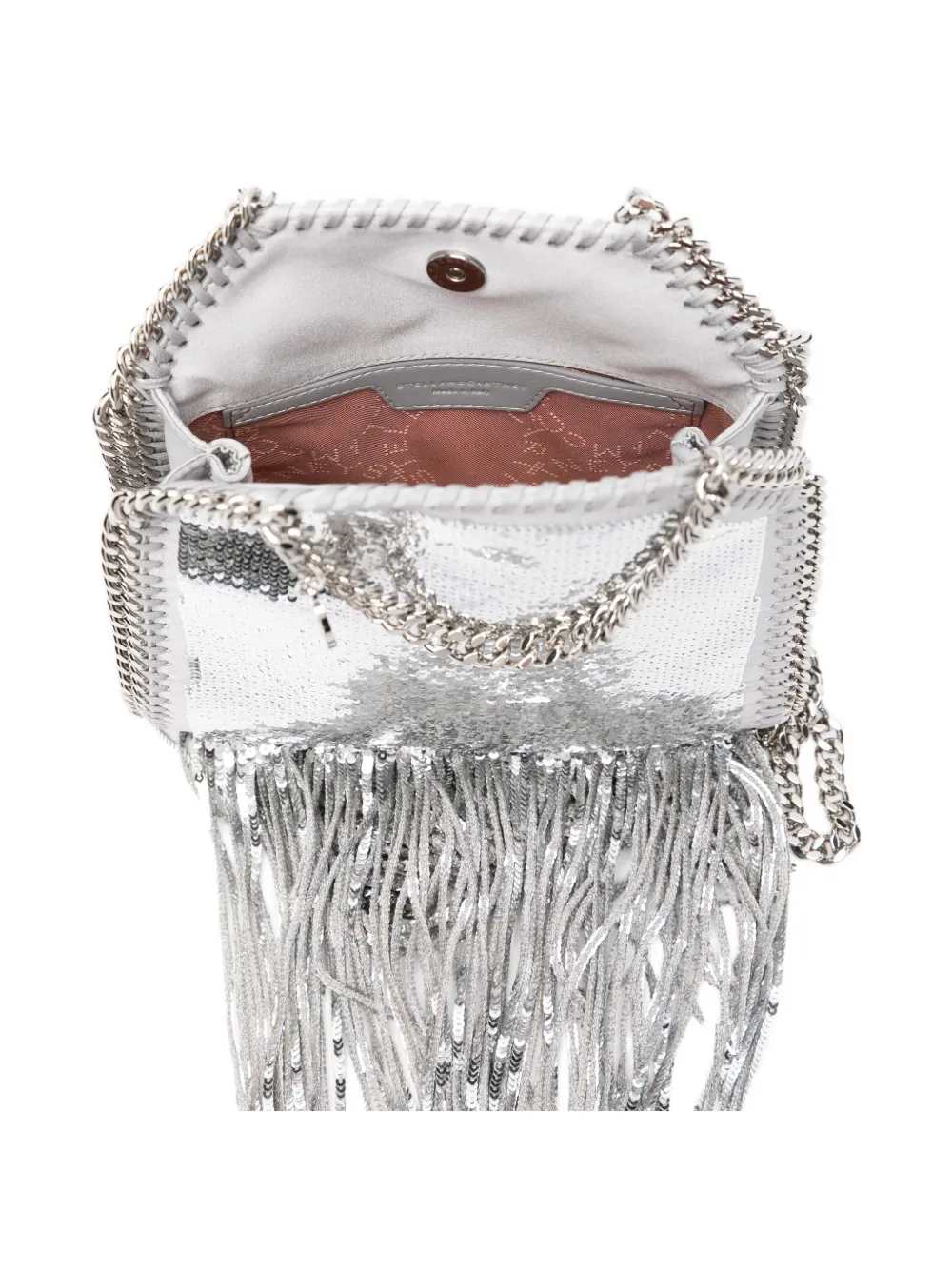 Stella Mccartney Women Falabella Mini Tote Bag With Fringe STELLA MCCARTNEY