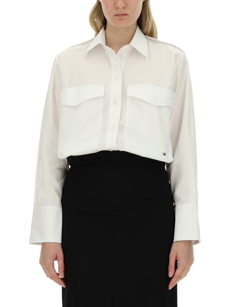 Victoria Beckham Women Oversize Pocket Shirt VICTORIA BECKHAM