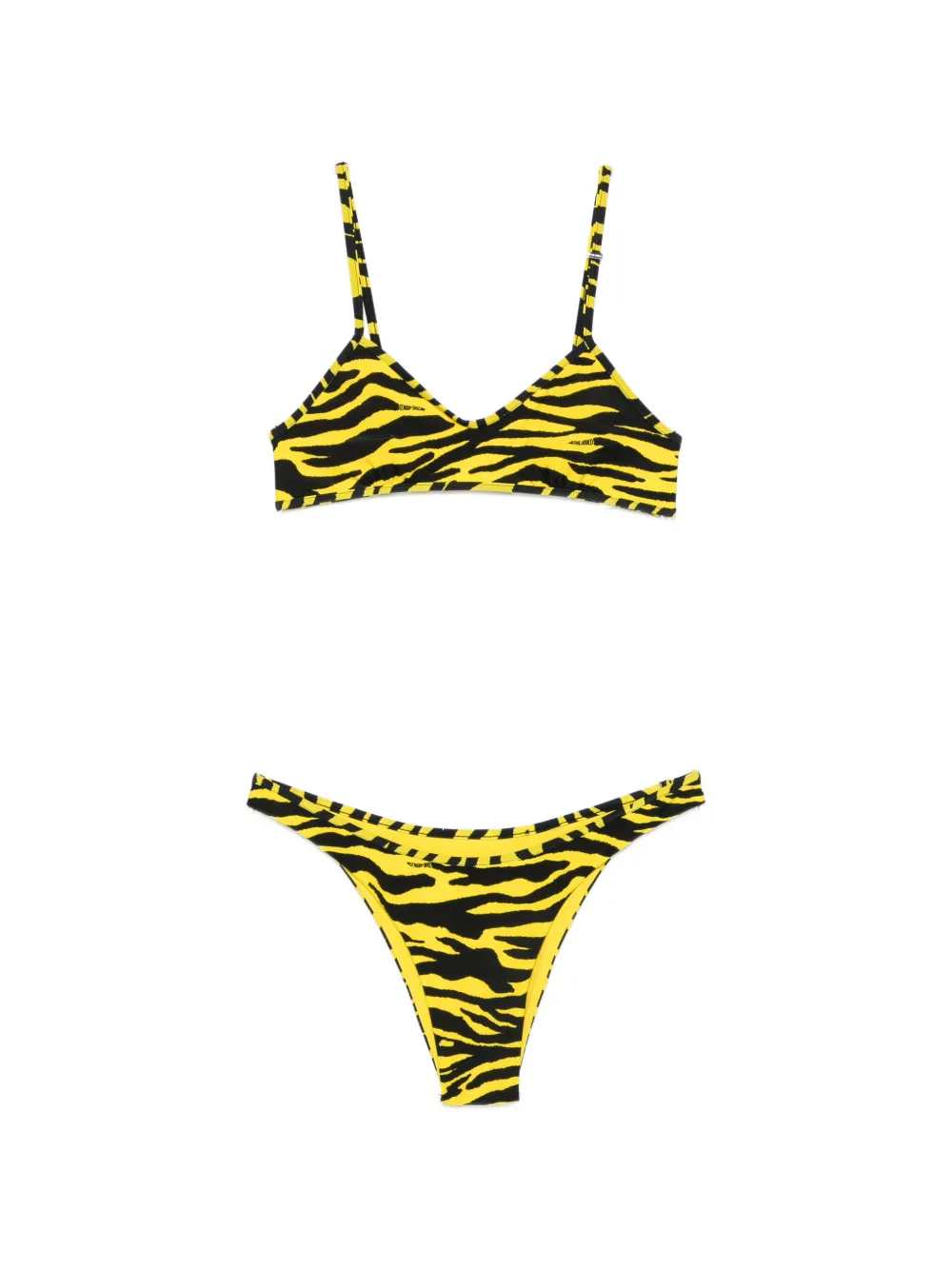 The Attico Women Tiger Print Bikini THE ATTICO