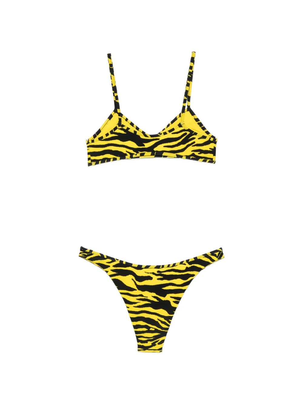 The Attico Women Tiger Print Bikini THE ATTICO