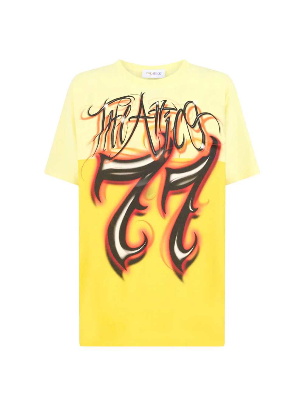 The Attico Women Multicolored T-Shirt THE ATTICO