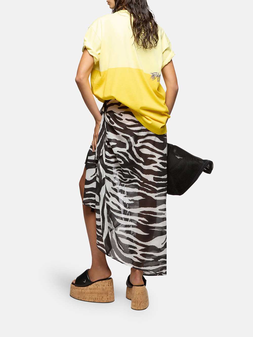 The Attico Women Multicolored T-Shirt THE ATTICO