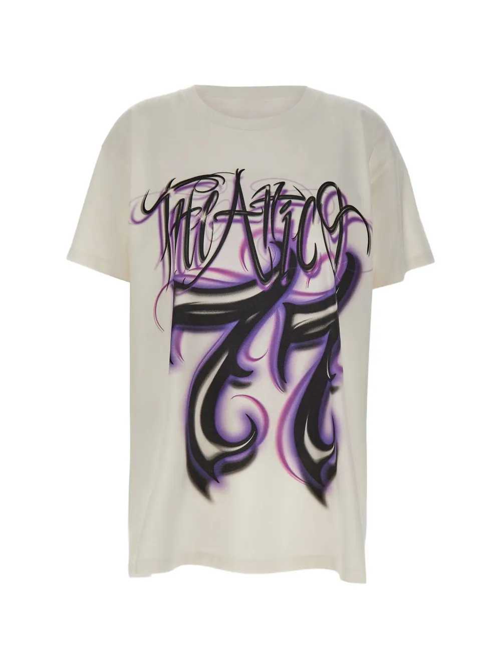 The Attico Women Logo Print T-Shirt THE ATTICO
