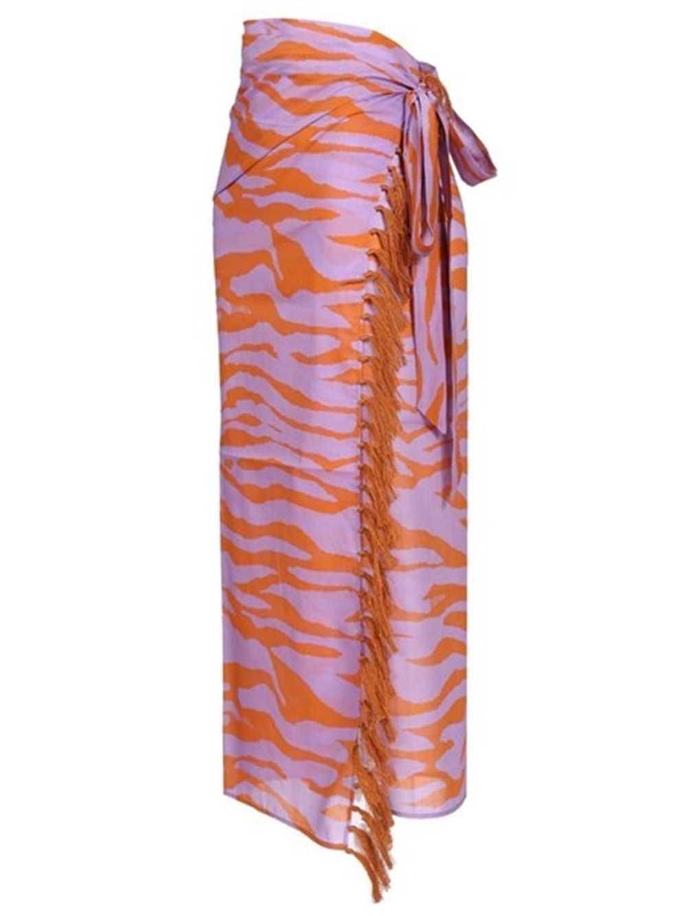 The Attico Women Animal Print Pareo THE ATTICO