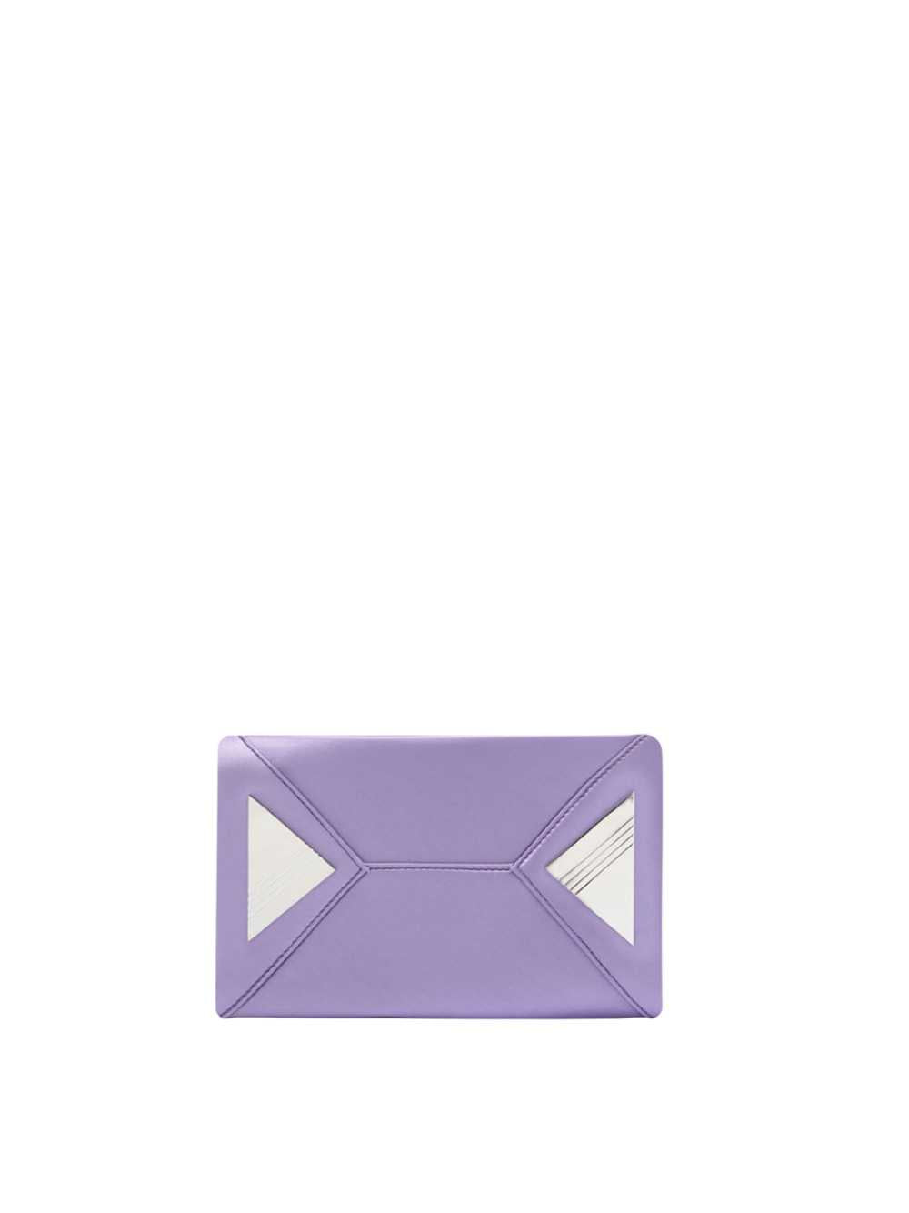 The Attico Women Lilac "La Passeggiata Mini" Top Handle THE ATTICO