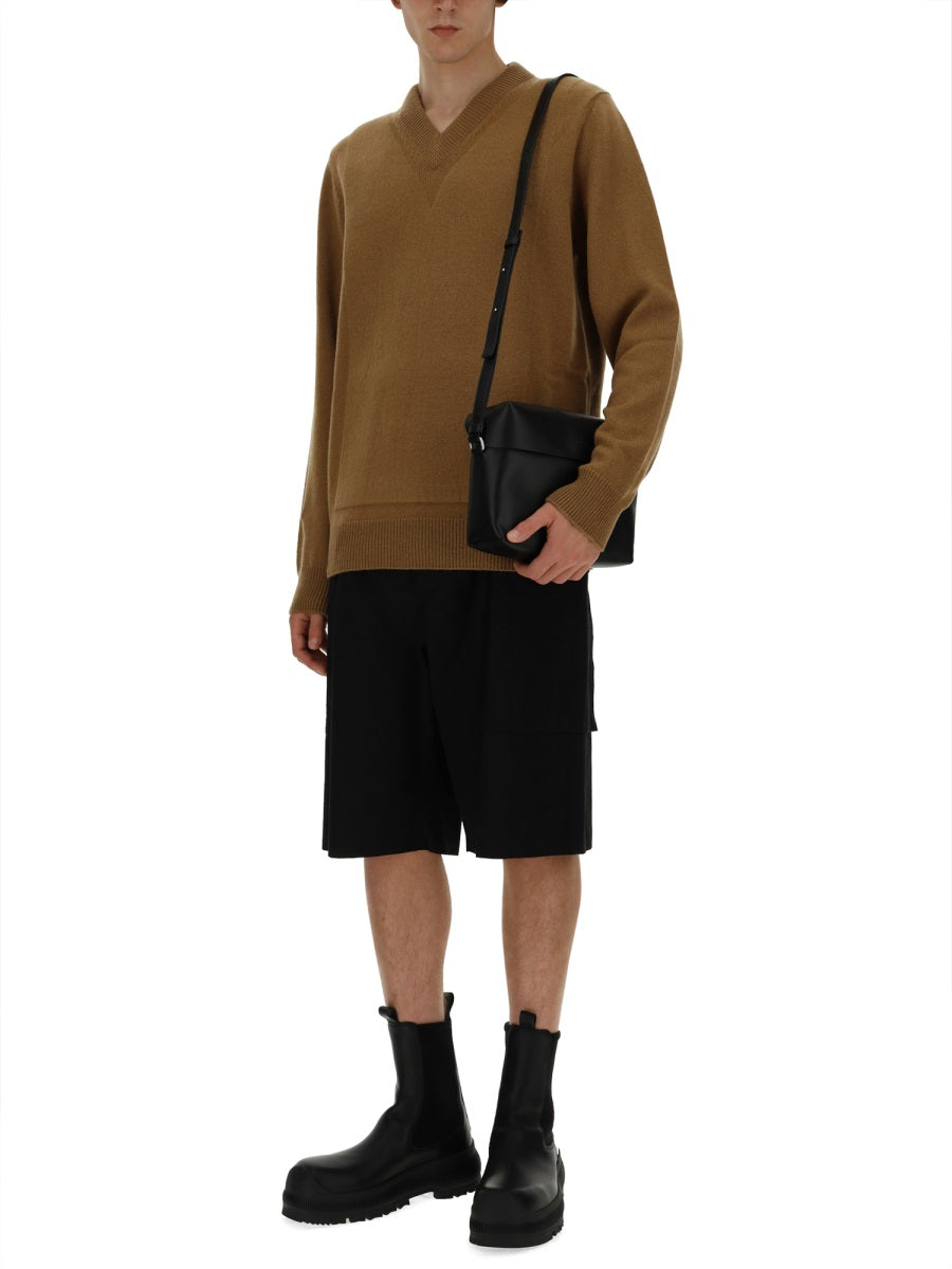 Jil Sander Men V-Neck Sweater JIL SANDER