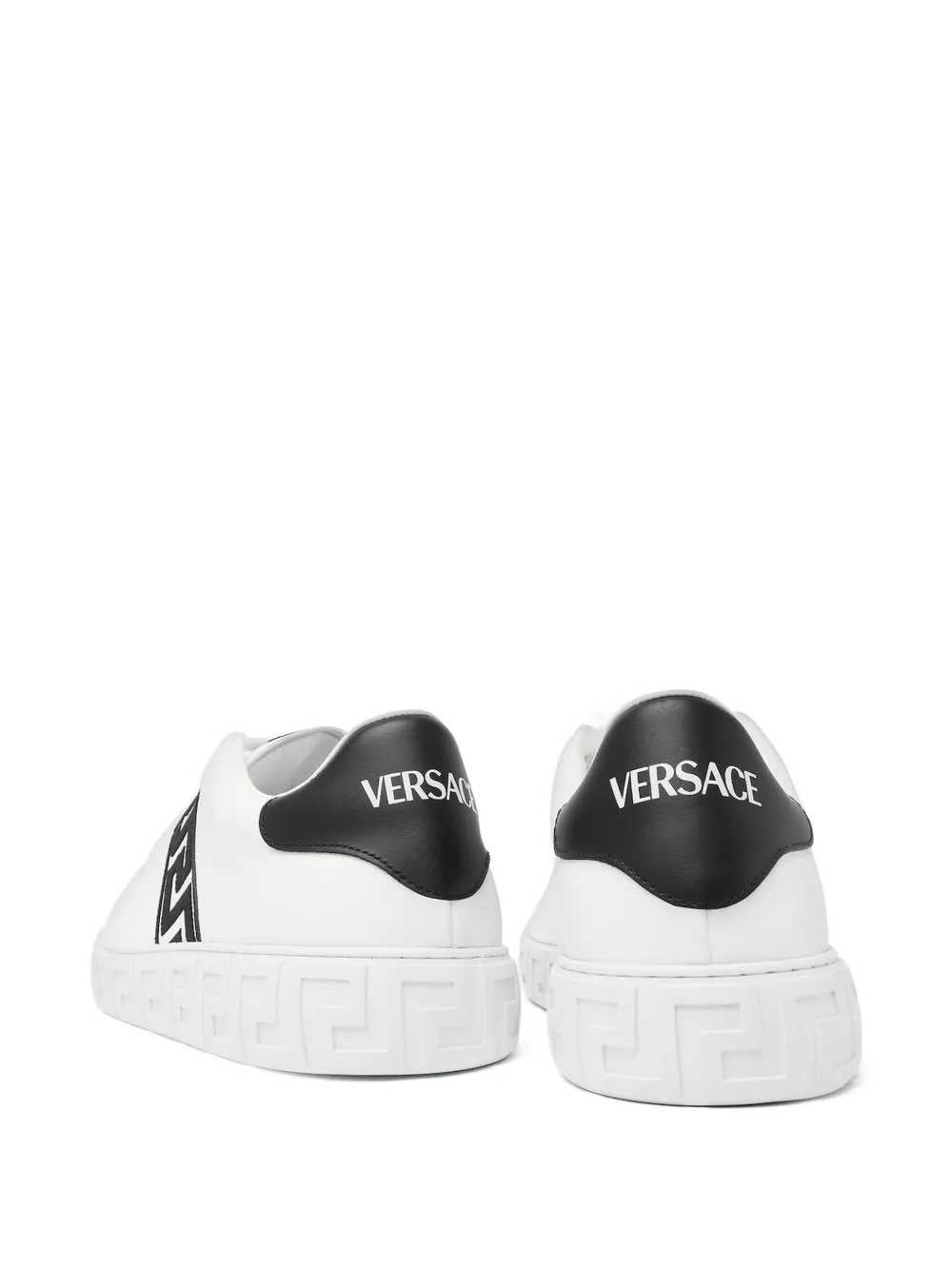 Versace Men Greca Embroidered Sneakers VERSACE