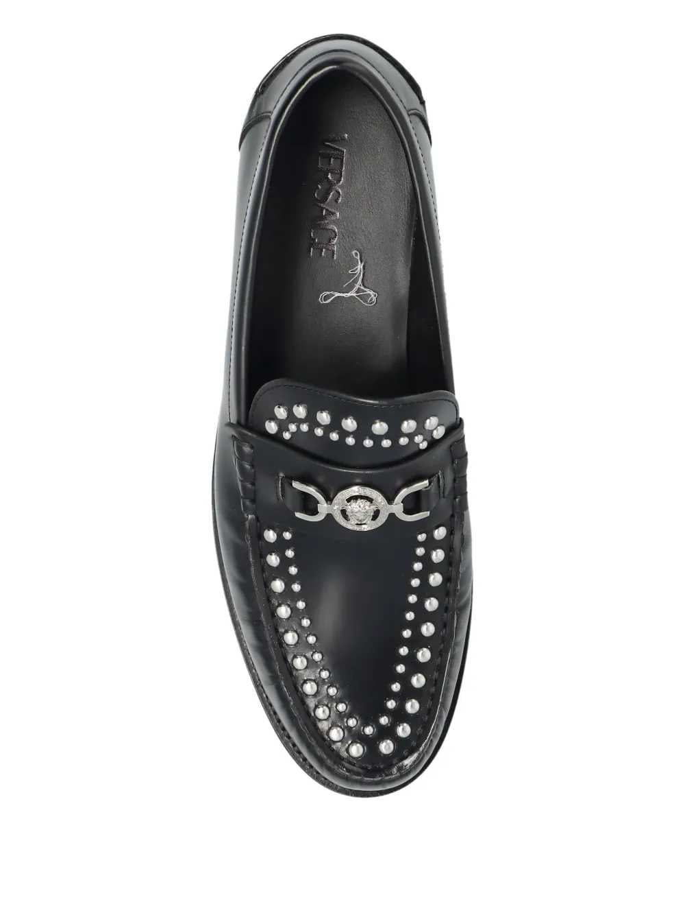 Versace Men Medusa `95 Studded Loafers VERSACE