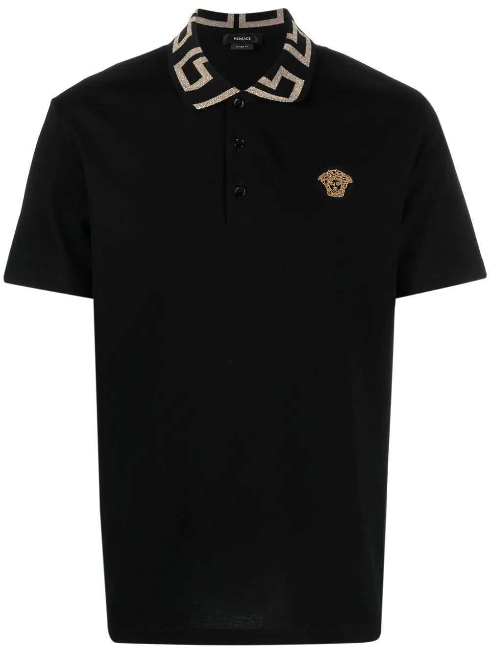 Versace Men Greca Polo Short Sleeve VERSACE