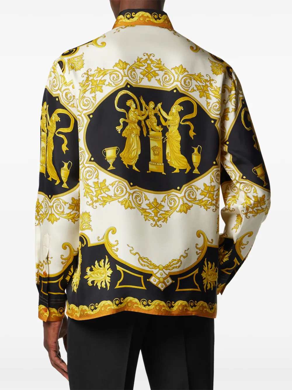 Versace Men Baroque Print Shirt VERSACE