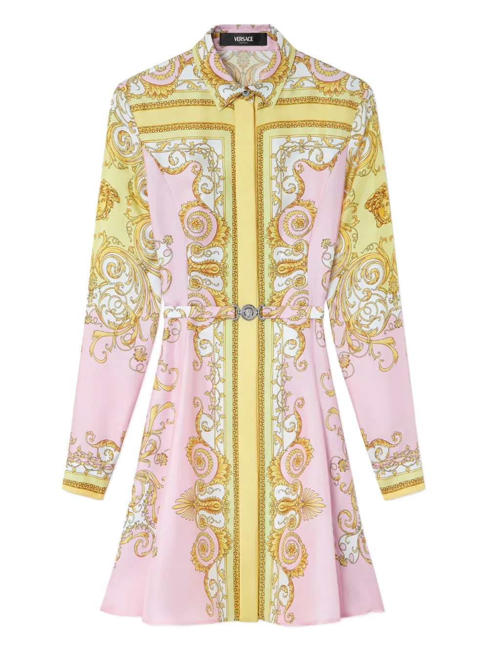 Versace Women Silk Midi Dress VERSACE