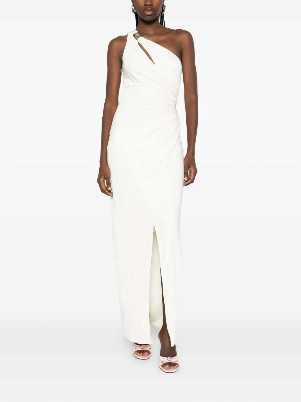 Versace Women Long One-Shoulder Dress VERSACE