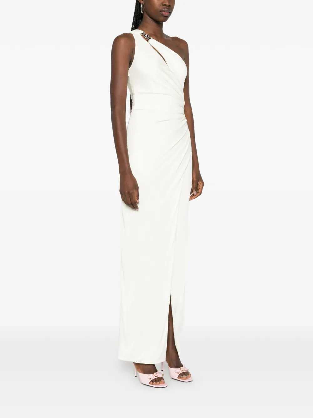 Versace Women Long One-Shoulder Dress VERSACE